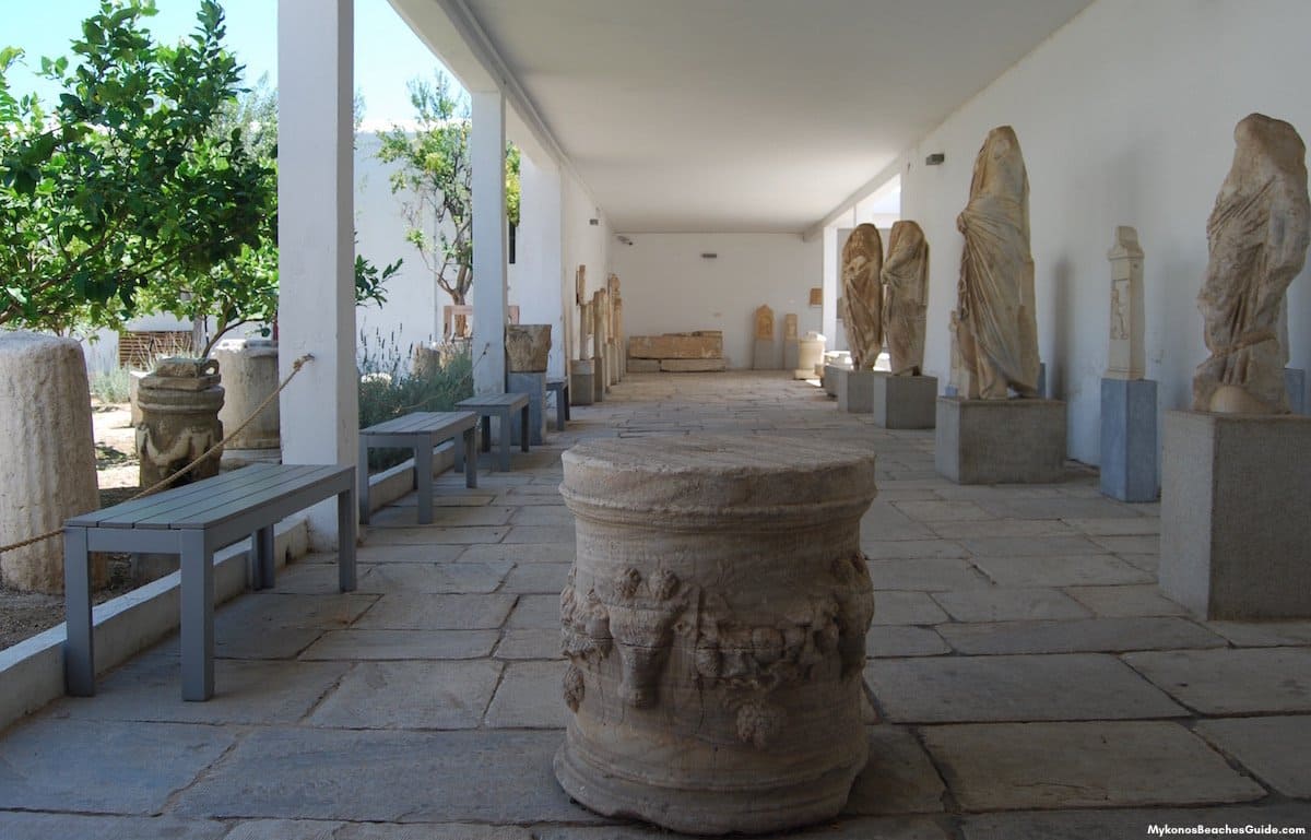 Archaeological Museum in Mykonos, Greece