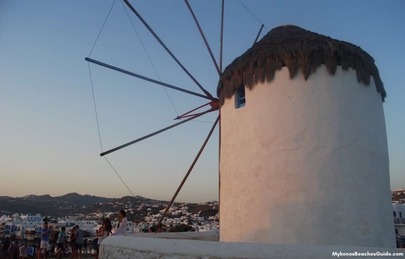 Windmill in Mykonos, Greece