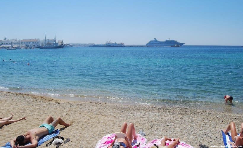 Old Port Beach, Mykonos